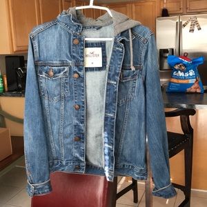 hollister jean jacket
